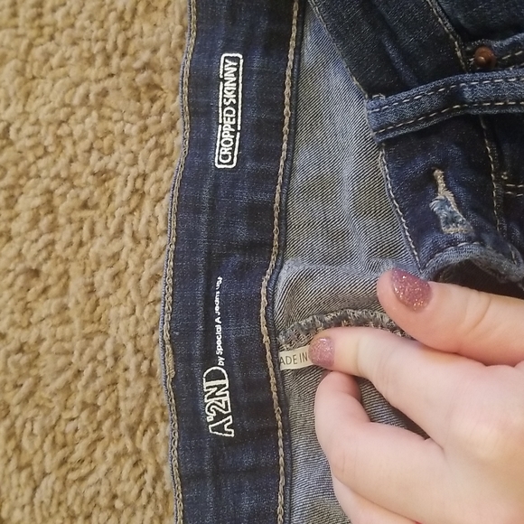 A2nd skinny cropped jeans - Picture 3 of 4